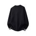 "Men's Embroidered Knit Sweater – Oversized Relaxed Fit Long Sleeve Pullover, Vintage Boho Crewneck Top For Casual Layering_viptrois.com