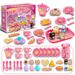 Cross Border Children's Play House Kitchenware Afternoon Tea Simulation Food Cake Girl Interactive Tea Break Set Toy Wholesale_viptrois.com