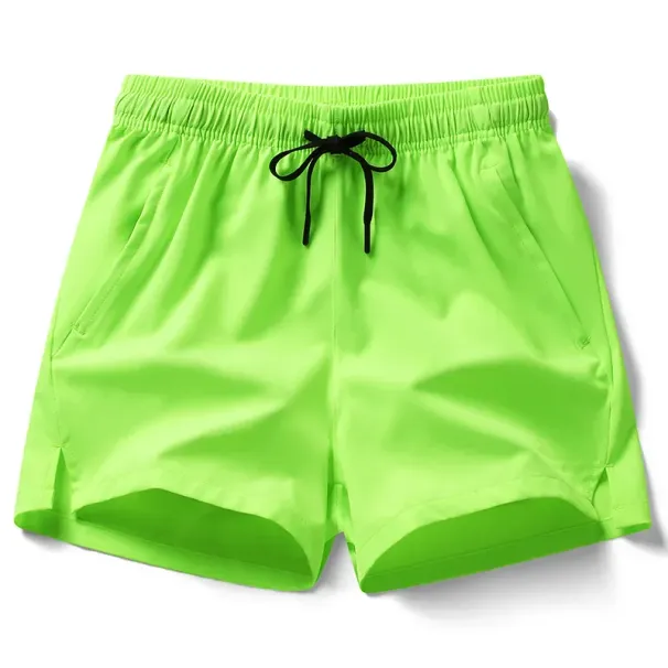 Gym Shorts Herren Sport Jogginghose Taschen Gym Casual Shorts Basic Leichte Hosen Laufen Jogging Strand Shorts Männer Bademode_viptrois.com