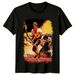 The Unforgiven (1960) Movie Poster Inspired 100% Cotton T-shirt Mens Tees Top Retro 80s Tee_viptrois.com