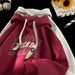 Men’s Fleece-Lined Hooded Sweatshirt – Vintage Streetwear Pullover (Wine Red/Black/Gray, M-5XL)_viptrois.com