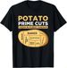 T-shirtt-shirtfunny Potato Prime Cuts 2026 Vegan Vegetarian Gift_viptrois.com