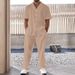 Men's Clothing Commuter Suit Casual Button Shirt Short Sleeved Trousers Men's Outing Trend_viptrois.com