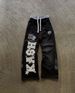 Men's Clothing High Street Trend Pants High Street Ins Trendy Brand Men And Women Loose Casual Straight Print_viptrois.com