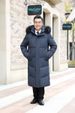 Men's Clothing Men's Long Down Jacket With Thickened Detachable Fur Collar Casual Down Jacket For Middle Aged Men And Dads Winter Coat_viptrois.com