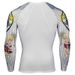 Men's Clothing sports tights, cool and fashionable, flower arm sports quick-drying fitness clothes, long sleeves, large size, breathable_viptrois.com