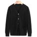 1 Knitted Cardigan Men Thin 2022 Autumn New Fashion Wool Jacket Knitwear Sweater Korean Style_viptrois.com