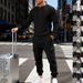 Men's Heavyweight Outdoor Textured Retro Workwear Long Sleeve Suit Autumn Winter Style Loose Fit Tough Guy_viptrois.com