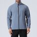 Men's Quick-Dry Running Jacket – Breathable Long Sleeve Workout Zip-Up For Gym & Hiking (M-4XL) – Lightweight Nylon Training Windbreaker_viptrois.com