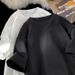 Unisex Textured Short Sleeved Shorts Set Trendy Summer Outfit Loose Two Piece Casual Wear For Plus Size Men And Women_viptrois.com