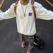 American Heavy Cotton Long-sleeved T-shirt Men's And Women's Spring And Autumn New Loose Niche Design Embroidered Couple Top_viptrois.com