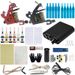 Tattoo Machine Set European Beautiful Tattoo Equipment Tattoo Machine Beginners Tattoo Set_viptrois.com