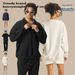 Pure Pure RS Men's Clothing|Old Money Clean Fit Stand Collar 380G Heavyweight Polo Shirt College Style Sweatshirt For Men_viptrois.com