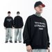 Autumn 'Winter New Mottled Print Spray Color Round Neck Sweatshirt Loose Fit Versatile Couple_viptrois.com