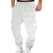 2025 Cross-Border European And American New Casual Fashion Long Jacquard Drawstring Trendy Solid Color Versatile Men's_viptrois.com