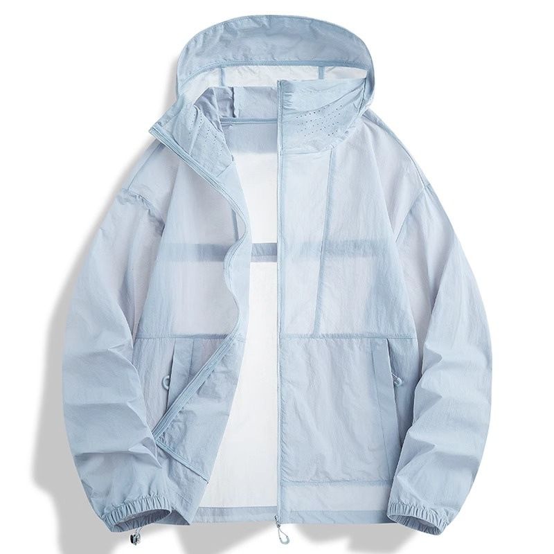 Men's Clothing New Sun Protection Clothing Women's Summer Ice Silk Anti Ultraviolet Breathable Ultra Thin Jacket Sun Protection Clothing_viptrois.com