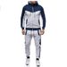 Men's Clothing Autumn and Winter Sweatshirt Suit Men's Casual Hooded Sweatshirt Suit Men's Sports Cardigan Sweatshirt Suit Manufacturer_viptrois.com