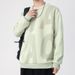 Men's Oversized Letter Print Hoodie, Fleece-Lined Pullover Sweatshirt, Streetwear Unisex Casual Top (Black, Dark Grey, Coffee, Mint Green, White)_viptrois.com