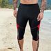 New cross-border foreign trade men's swimming training running beach high-waisted multi-color large size multi-functional sports shorts_viptrois.com
