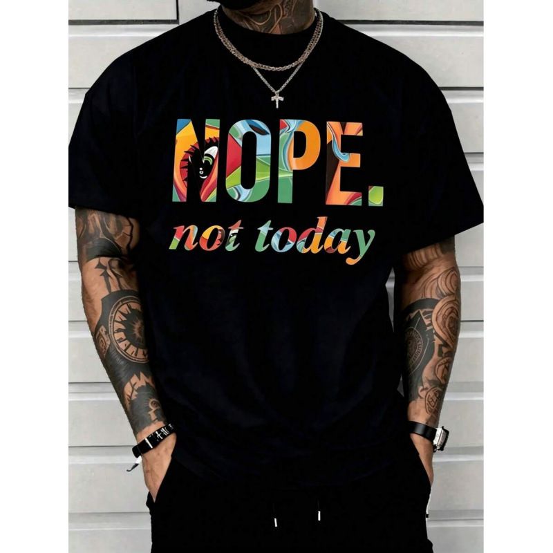 Men's Pure Cotton round Neck Short Sleeve T-Shirt 220 Grams Top Tee for Casual Wear_viptrois.com