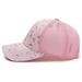 Women's Hats Fashion Duckbill Cap Colorful Letter Heat Transfer Sunshade Breathable Mesh Hat Sun Hat Casual Baseball Cap_viptrois.com