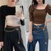 Ins Metal Waist Chain with Three Camellia Women's Chains Adjustable Elastic and Tight Small Waist Accessories High Grade Pant Chain_viptrois.com