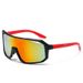 Men's Sports Glasses Fashion Large Frame Colorful Sports Sunglasses Trendy Anti Ultraviolet Mountaineering Goggles Outdoor Cycling Windproof Glasses_viptrois.com