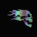 Car stickers Halloween Skull Fire Skull rear bumper decorate motorcycle body stickers_viptrois.com