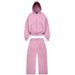 Y2K Men And Women's Casual Solid Color Sports Pants Zipper Sweater Sweatpants_viptrois.com