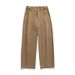 Men's Clothing Textured Twill Drape Casual Pants Men 2025 Spring New Solid Color Straight Loose Sports Retro Versatile Trousers_viptrois.com
