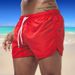 Men's Clothing Beach Shorts Men's Large Size Three Quarter Pants Beach Sports Quick Drying Pants Casual Pants Without Iron Buttons_viptrois.com