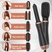 6 In 1 Hair Dryer Hot Comb Set Professional Curling Iron Styling Tool Curler And Straighten Heating Brush_viptrois.com