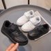 Mother & Kids Big Bear Children's Sports Shoes 2024 Autumn New Style Sneakers Girls Shoes Boys White Shoes Soft Bottom Running Shoes_viptrois.com