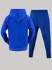 2025 Autumn/Winter New Men's Comfortable And Casual Hooded Hoodie Skull Head Guard Pants Set_viptrois.com