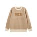 Men's Clothing Embroidered Crew Neck Knitwear Vintage Street Style Unisex Crewneck Sweater With Embroidery – Retro Knit Pullover For Men & Women_viptrois.com