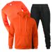 Men’s Fleece Hoodie & Jogger Set – 3-Piece Winter Loungewear (S-XXXL) – Cozy Casual Outfit For Fall & Spring_viptrois.com