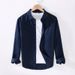 Men's Clothing Thin Shirt Long Sleeved Casual Loose Cotton And Linen Shirt Linen Fabric Top_viptrois.com