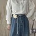 Camellia Waist Chain Women Accessories Flower Chain High-grade Belt Decorative dress Chain Jeans Ins Style_viptrois.com