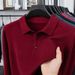 Collar Button Knit Sweater For Autumn And Winter With Core Spun Yarn, Men's Sweater And Sweater_viptrois.com