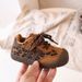Girls' Sneakers With Fleece 2025 Winter New Fashion Leopard Print Sports Boys' Toddler Cotton Baby Warm Shoes_viptrois.com