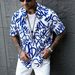 Men's Clothing Men's Casual Short-Sleeve Shirt - Graphic Print Loose Fit Summer Top_viptrois.com