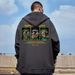 Loom Streetwear Plus Size Men's Clothing Oversized European And American Hip Hop Hooded Zipper Cardigan Sweatshirt Jacket_viptrois.com