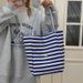 Men's Handbags Leisure Large-capacity Bag Women's Fashion Texture Shoulder Bag Simple Canvas Handbag Commuter Tote Bag_viptrois.com