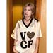High Street American-style Leopard Summer Quick-dry Heart Print Short-sleeve New T-shirt For Men And Women_viptrois.com