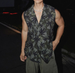 Plus Size Men's Maple Leaf Floral Print Sleeveless Shirt Summer Casual Loose Fit Trendy Top_viptrois.com