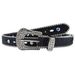 Women's rhinestone Instagram style fashionable and personalized sequin decoration versatile jeans Western denim belt_viptrois.com