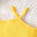 Hot Selling Girls European And American Solid Color T Shirt Sunflower Cake Skirt Suit_viptrois.com