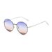 Fashionable Internet Celebrity Same Style Polarized Sunglasses For Women 6114 Korean Round Frame Sunglasses_viptrois.com