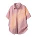 Men's Clothing Light Blue Plaid Short Sleeve Work Shirt For Men Loose Fit Summer Trendy Cardigan High-End Jacket_viptrois.com