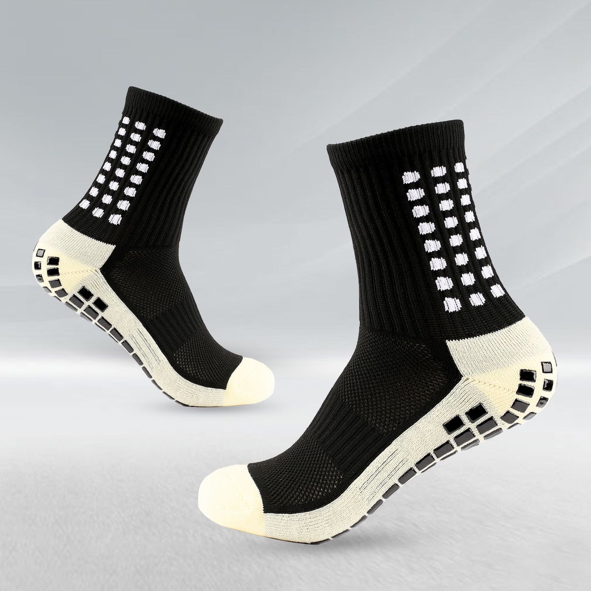 Adhesive football socks Men's non-slip towel bottom sports socks mid-tube ball socks_viptrois.com